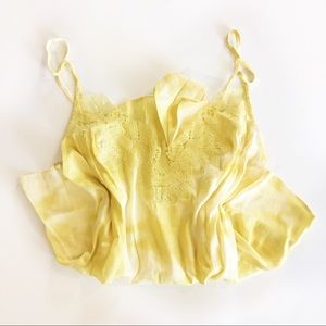 Free People Luella Body Playsuit Yellow